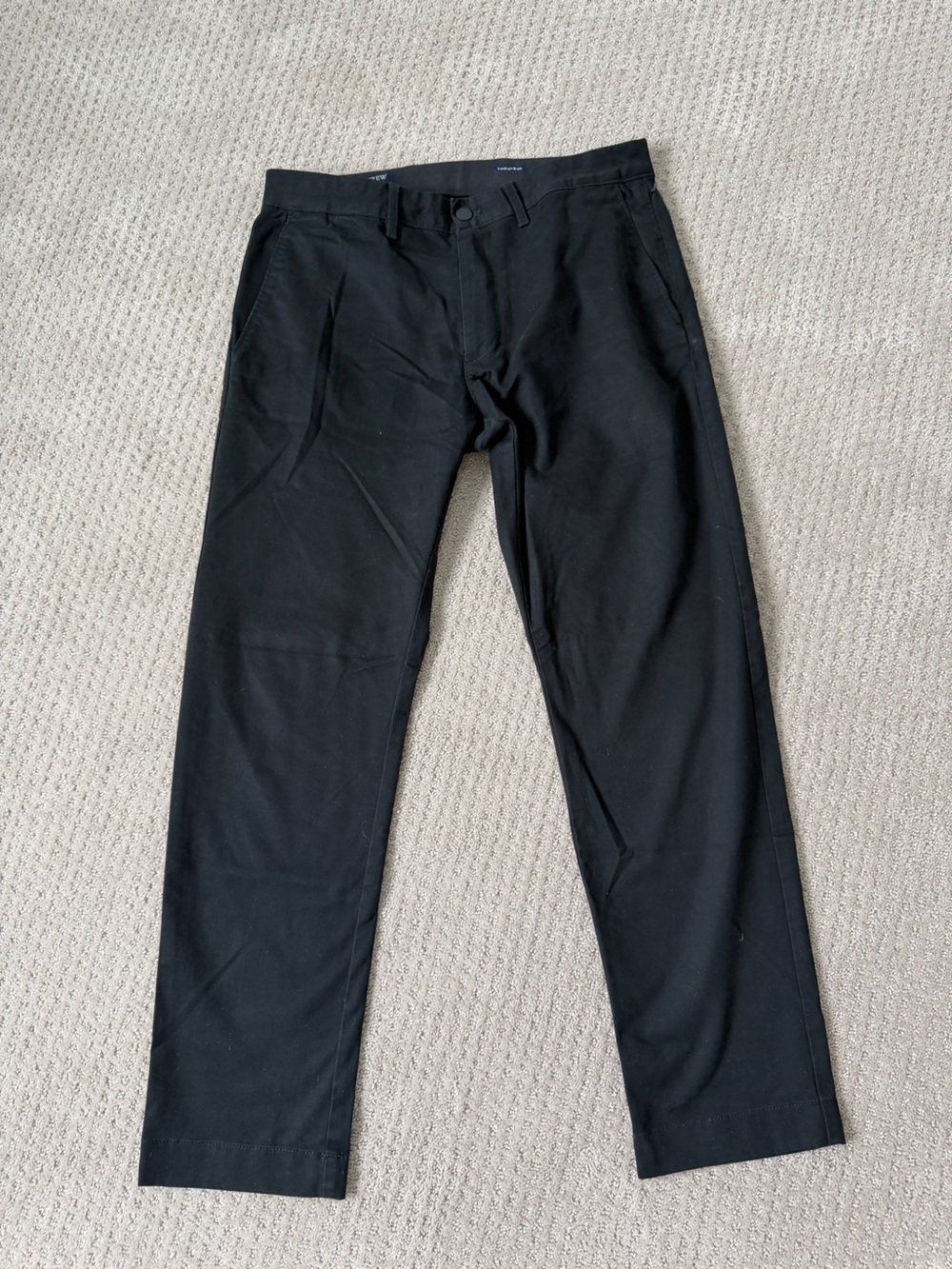 J. Crew Men's Black Chino Pants